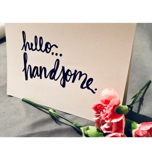 Hello handsome card - Picture 2 of 2